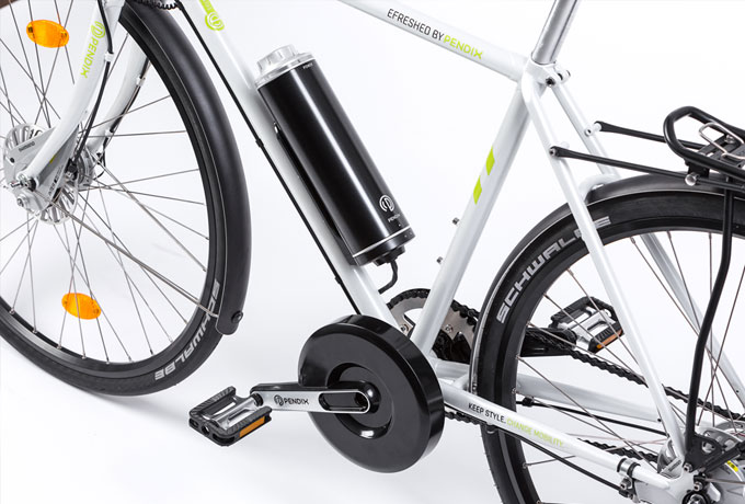 Pendix Fahrrad mit Elektroantrieb nachrüsten EBike