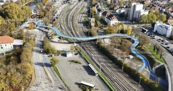 Blauer Band" in Tübingen: Sicheres und komfortables (Foto: Schmees & Lühn GmbH & Co. KG)